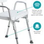 DMI® Heavy Duty Bath and Shower Chair, , large image number 2