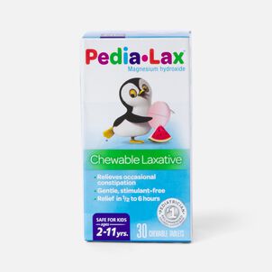 Pedia-Lax Laxative Chews, Watermelon, 30 ct.