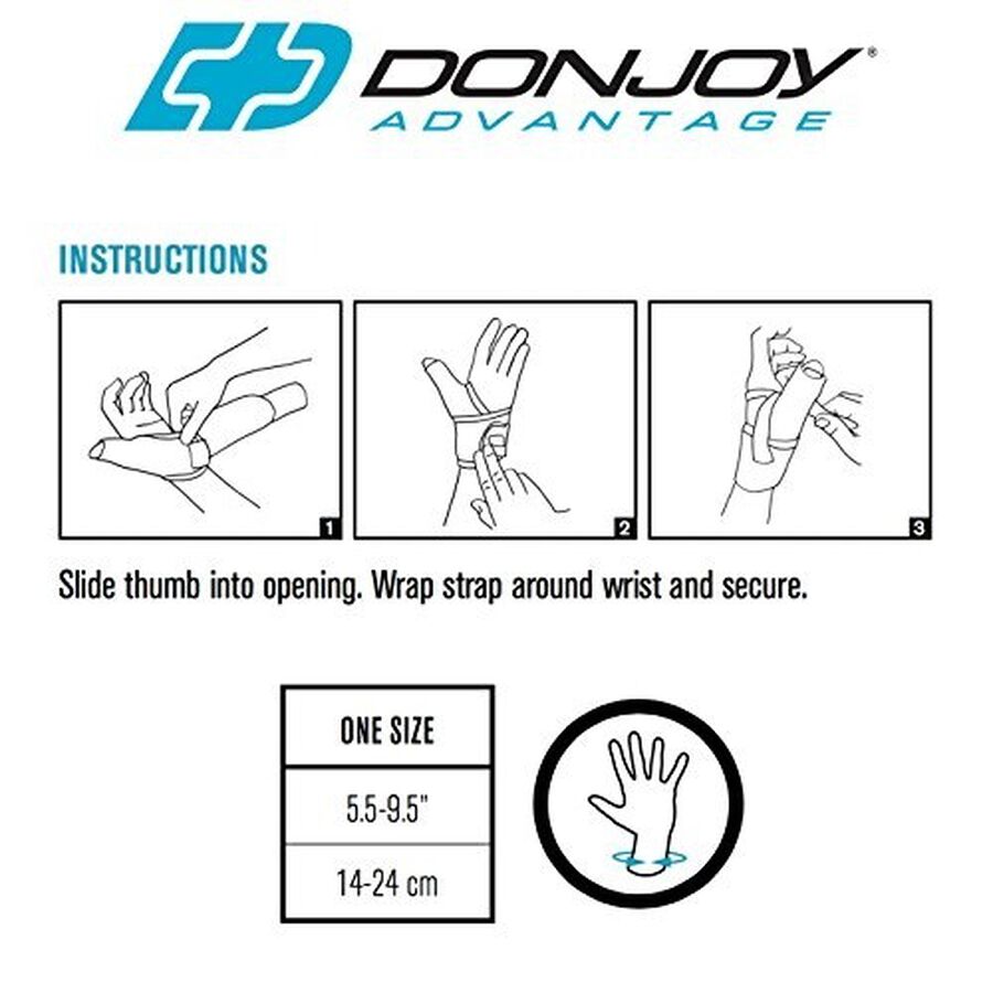 DonJoy Advantage Stabilizing Thumb Splint, , large image number 5