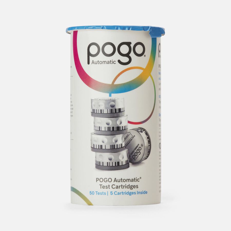 POGO Automatic Test Cartridges Tube, 50 Tests, , large image number 0