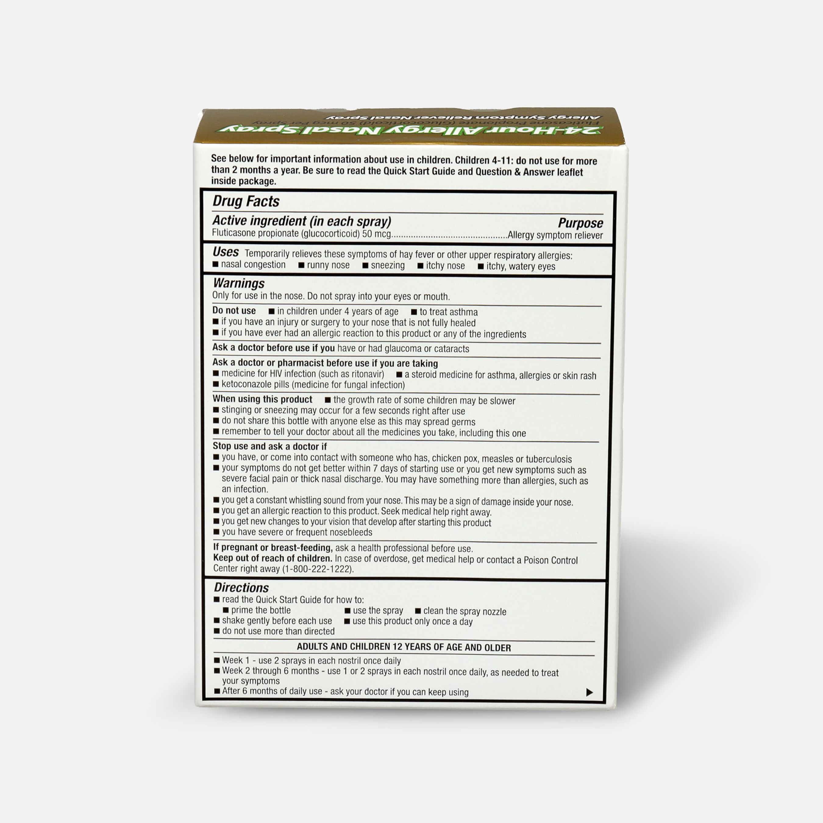 GoodSense® 24Hour Allergy Relief Nasal Spray, 0.34 oz