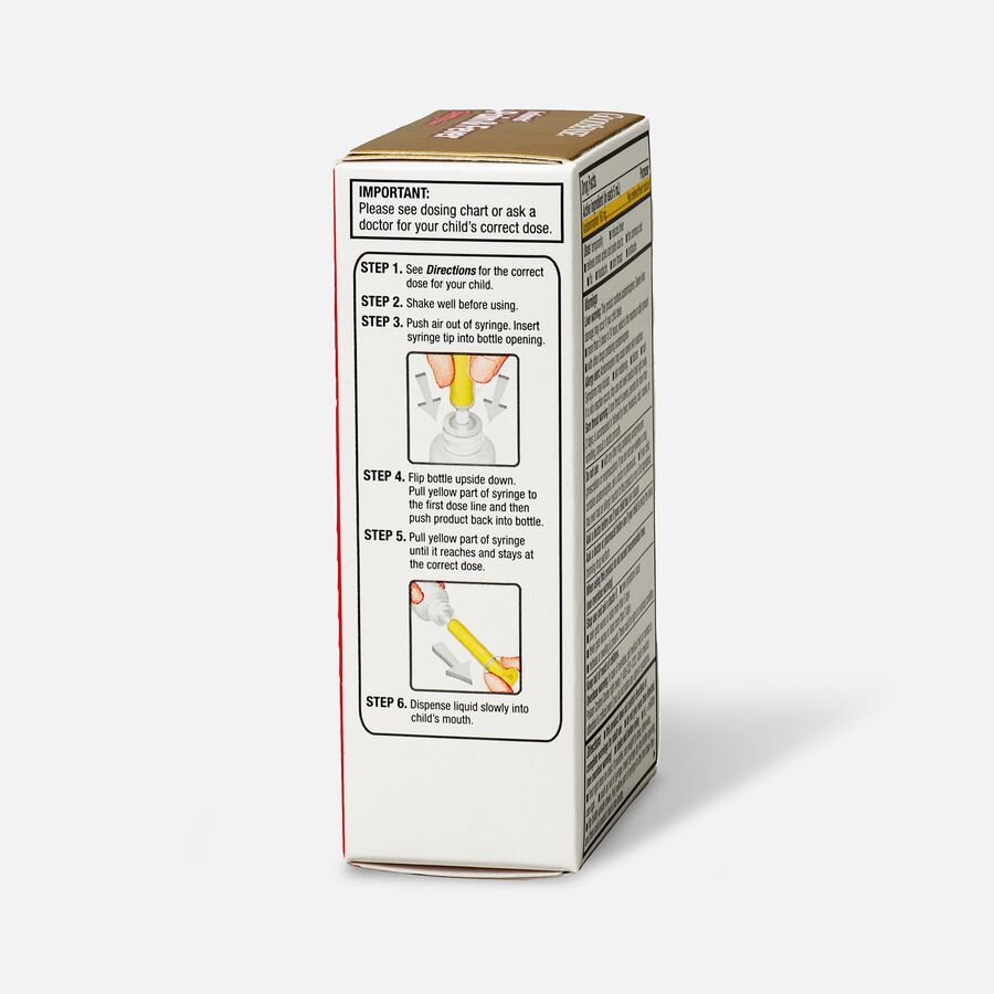 GoodSense® Infants' Pain & Fever Relief 160 mg, Cherry Flavor, 1 fl oz., , large image number 2