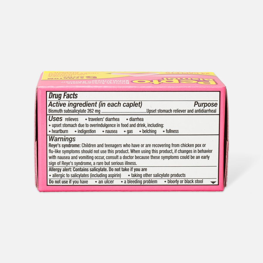 Pepto Caplets, Unflavored, 24 ct., , large image number 1