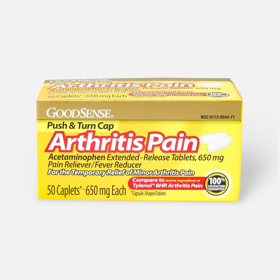 GoodSense® Arthritis Pain Relief 650 mg Extended Release Caplets, , large image number 1