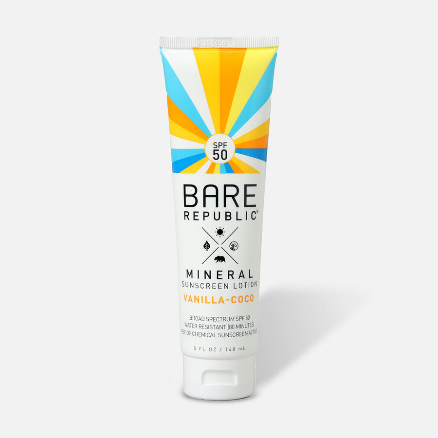 Bare Republic Mineral SPF 50 Sport Sunscreen Lotion, 5 oz., , large image number 0