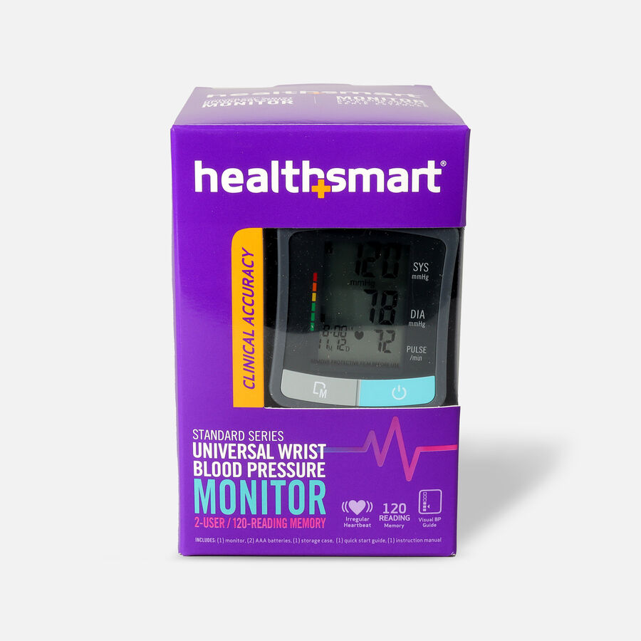 HealthSmart Standard Series LCD Wrist Digital Blood Pressure Monitor, , large image number 2