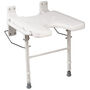 Healthsmart® Wall Mount Fold Away Shower Seat Bench, , large image number 3