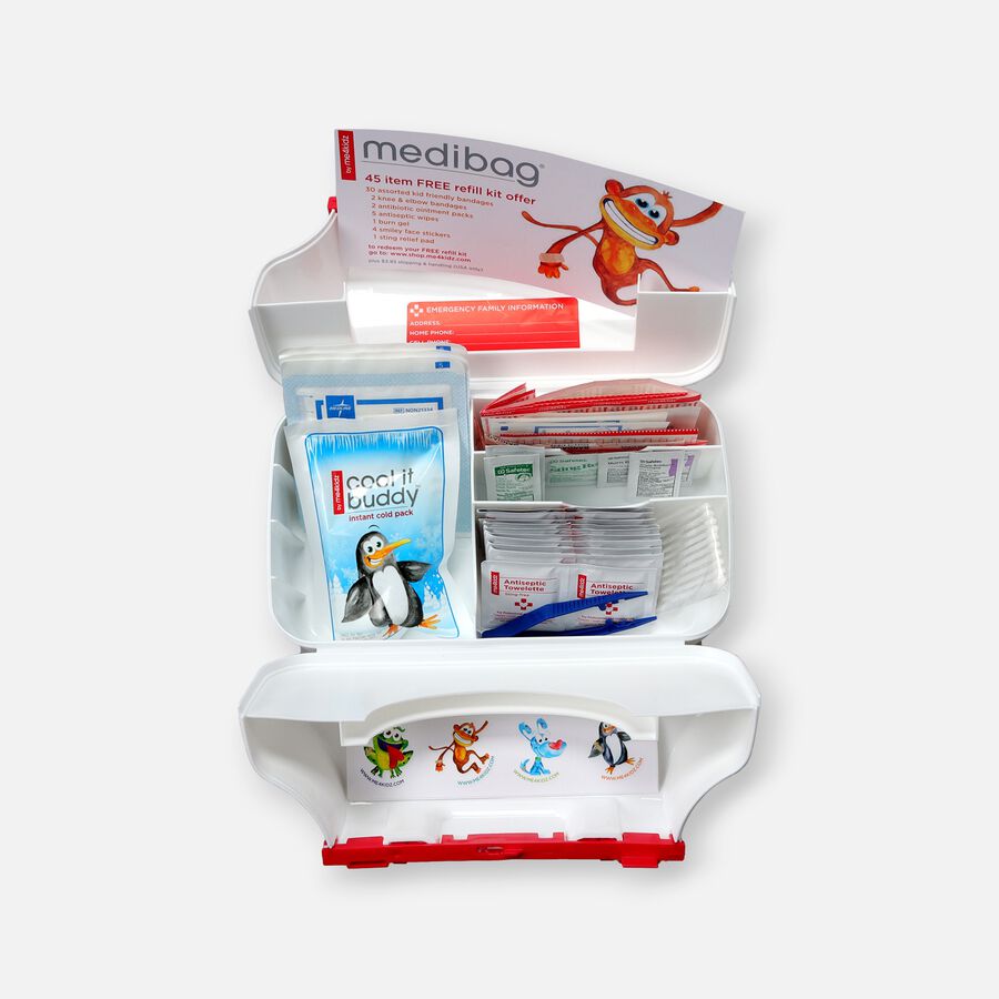 MediBag First Aid Bag for Kids 117 pieces, , large image number 2