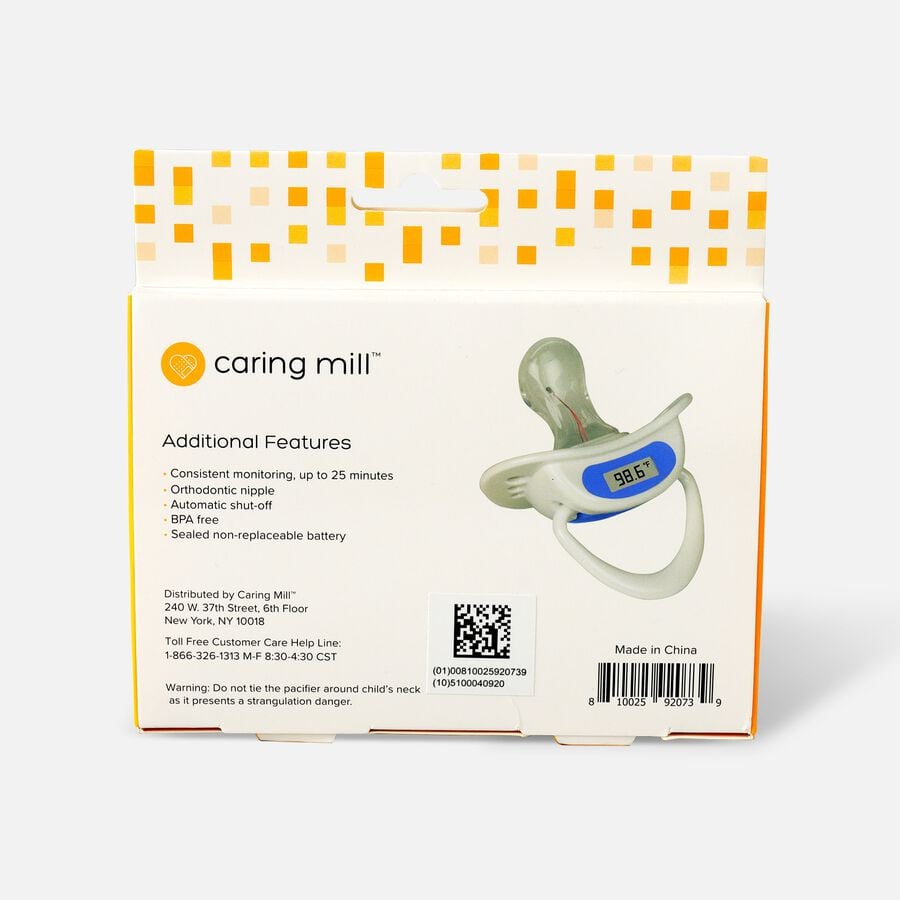 Caring Mill® Digital Pacifier Thermometer, , large image number 1