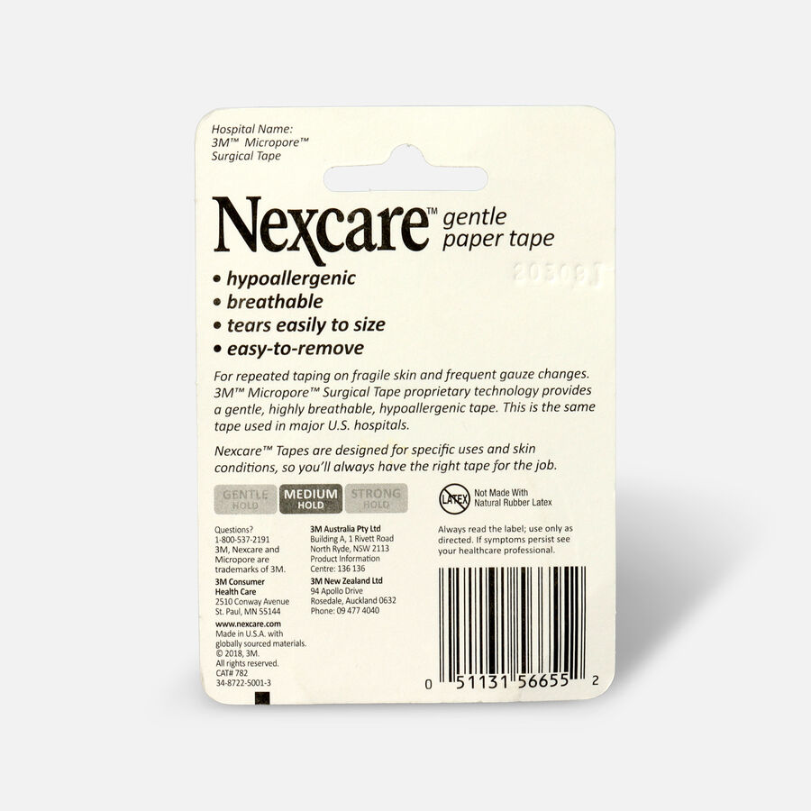 Nexcare Gentle Paper Tape, 2" x 10 yds, , large image number 1