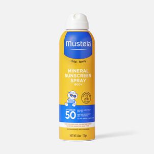 Mustela Mineral Sunscreen Spray, SPF 50, 6 oz.