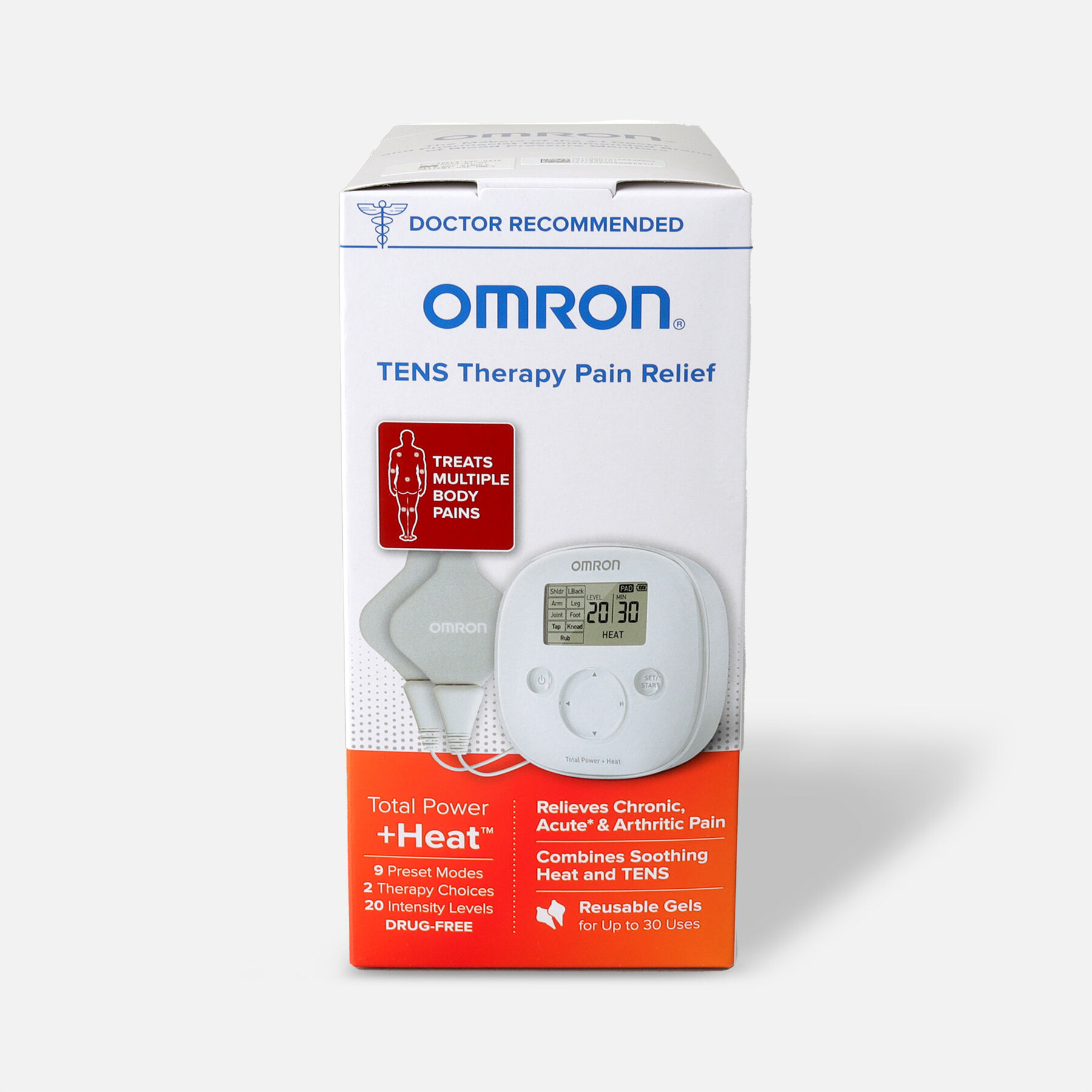 OMRON Total Power + Heat TENS Unit