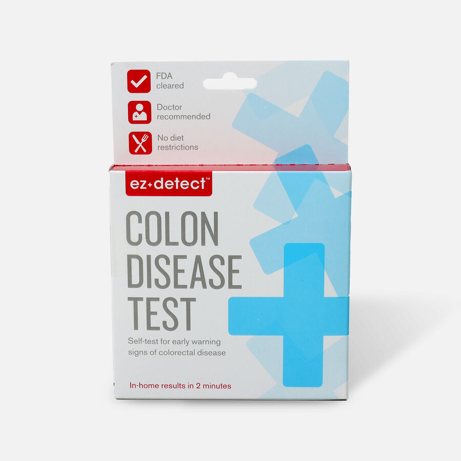 EZ DETECT Home Test for Early Warning Signs of Colorectal Disease, , large image number 0