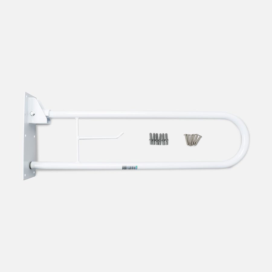 Healthsmart® Fold Away Grab Bar Shower Safety Handrail, , large image number 0