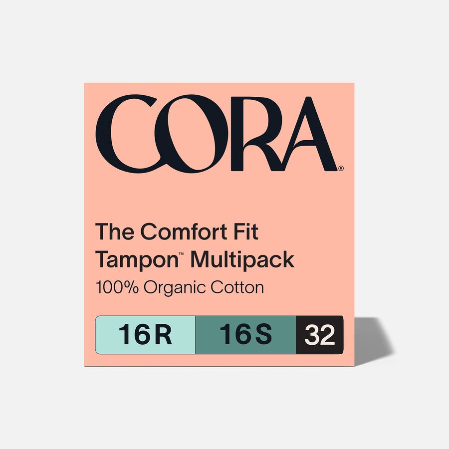 Cora Organic Cotton Applicator Tampons, , large image number 3