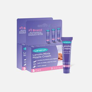 Lansinoh HPA Lanolin Nipple Cream, 7g Minis (2-Pack)