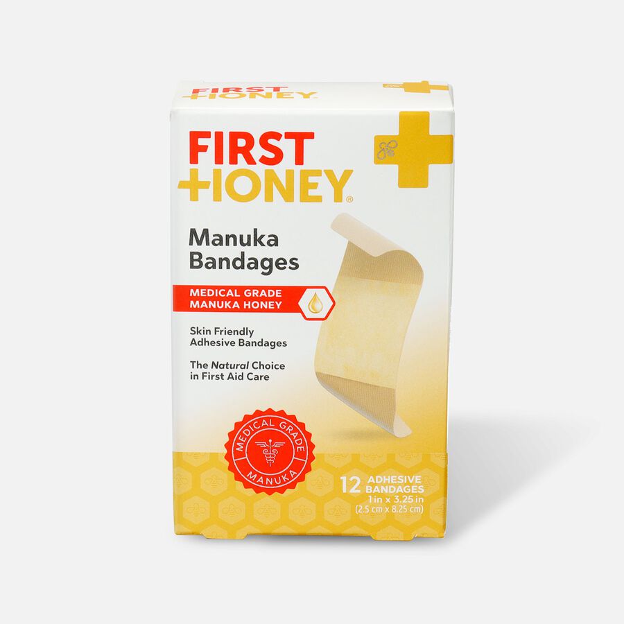 First Honey Natural Manuka Bandages - 12 ct., , large image number 0