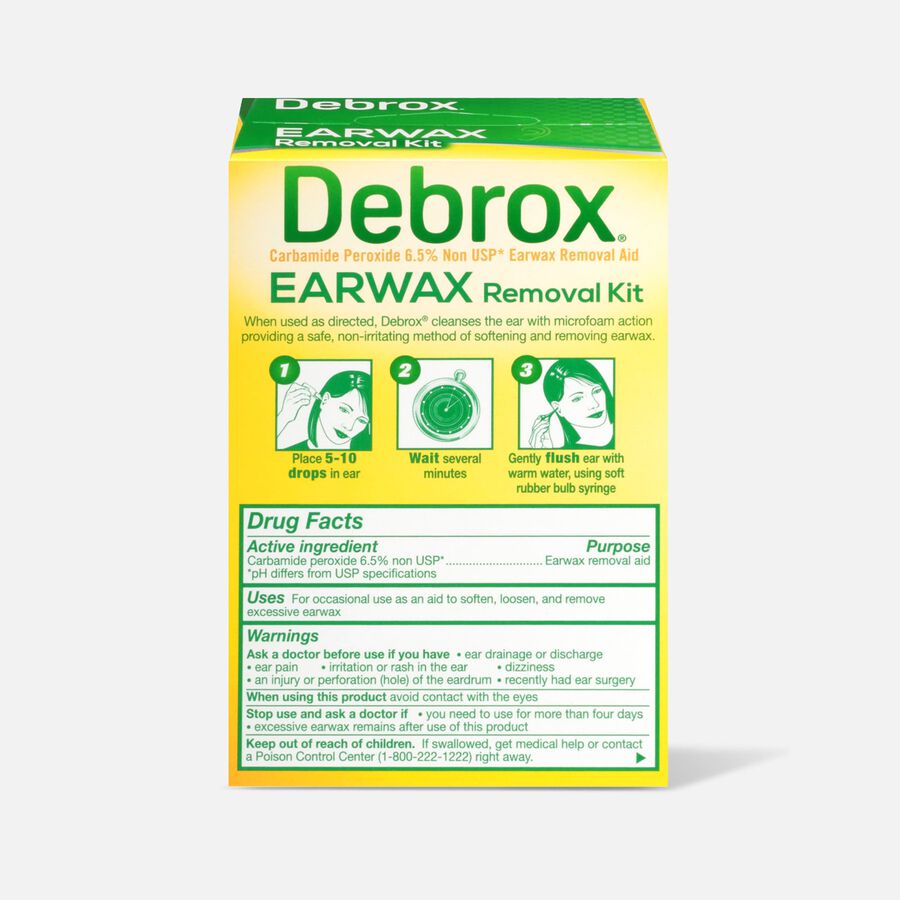 Debrox Earwax Removal Kit, , large image number 1