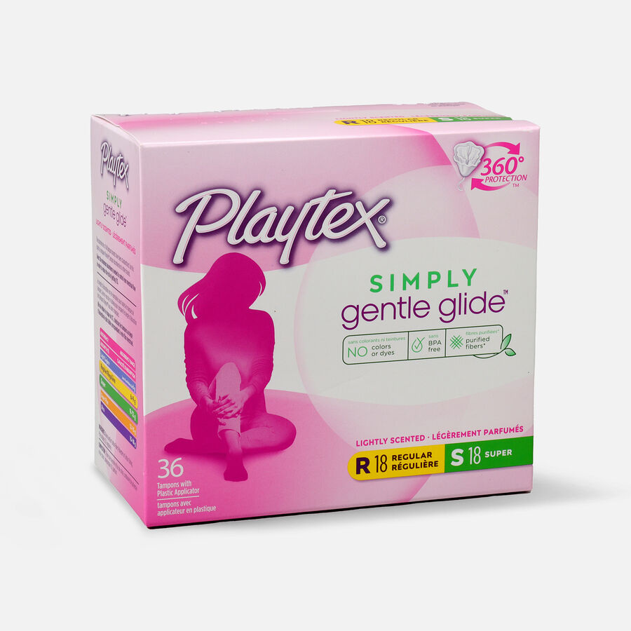 Playtex Gentle Glide Multipack Tampons, Scented, 36 ct. (Reg/Super), , large image number 2