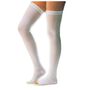 BSN Jobst Unisex Anti-Embolism Thigh-High Seamless Elastic Stockings, Open Toe, White, , large image number 3