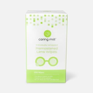 Caring Mill™ Premoistened Lens Wipes, 200 ct.