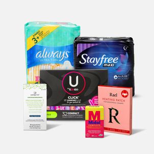 Monthly Menstrual Essentials Bundle