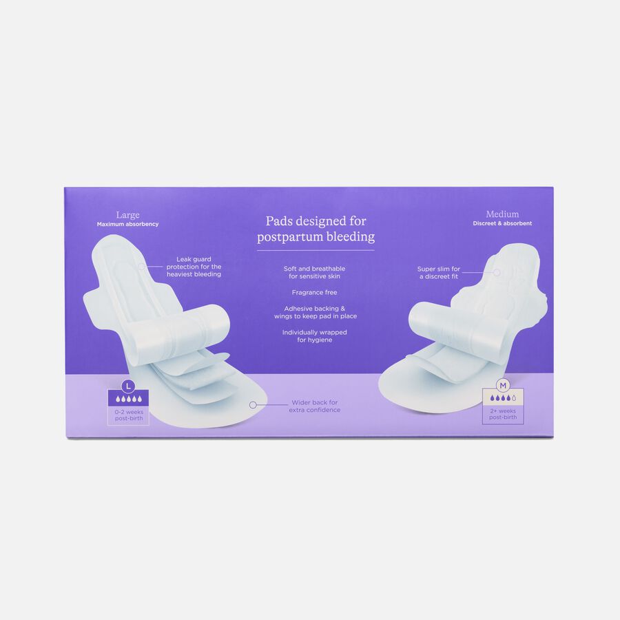 Lansinoh Postpartum Maternity Pads Bundle, 40 ct., , large image number 1