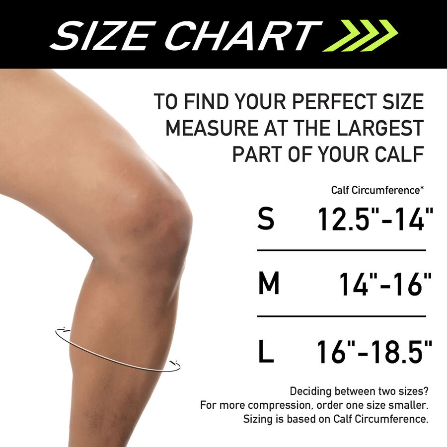 Spark Kinetic Compression Calf Sleeve, Medium, , large image number 2
