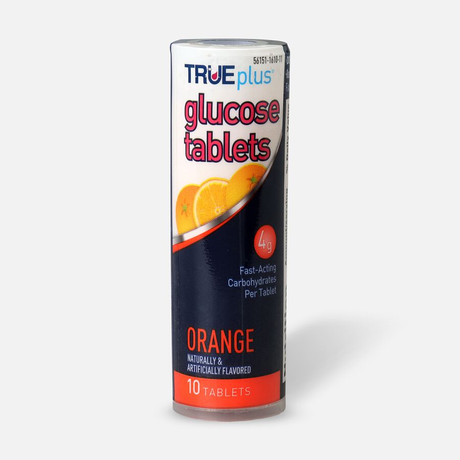 TRUEplus Glucose Tab, 10 ct.- Orange, , large image number 0