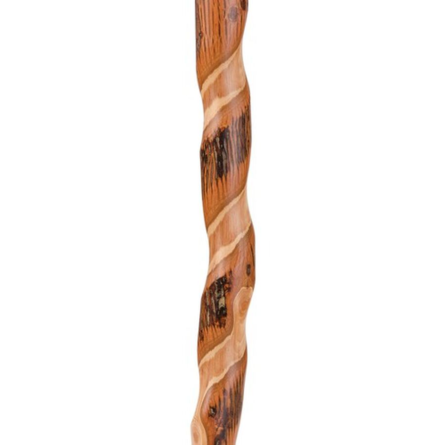 Brazos Free Form Handcrafted Wood Cane with Derby Handle, 37", , large image number 5