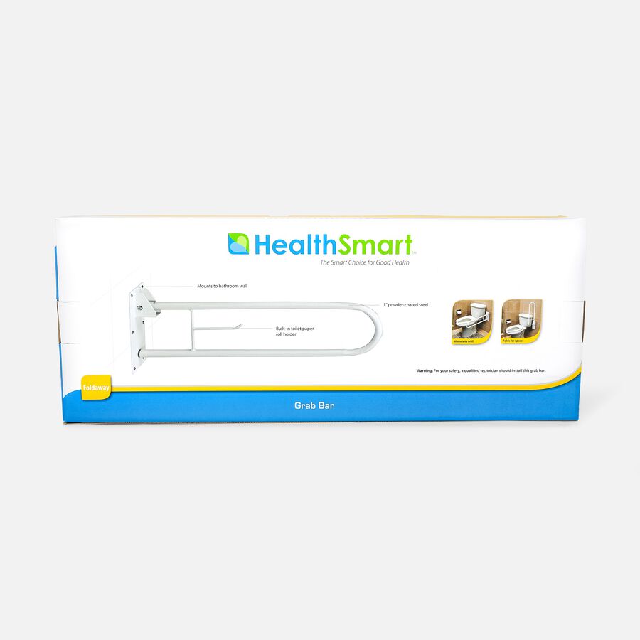 Healthsmart® Fold Away Grab Bar Shower Safety Handrail, , large image number 2