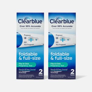 Clearblue Flip and Click Pregnancy Test, 2 ct. (2-Pack)