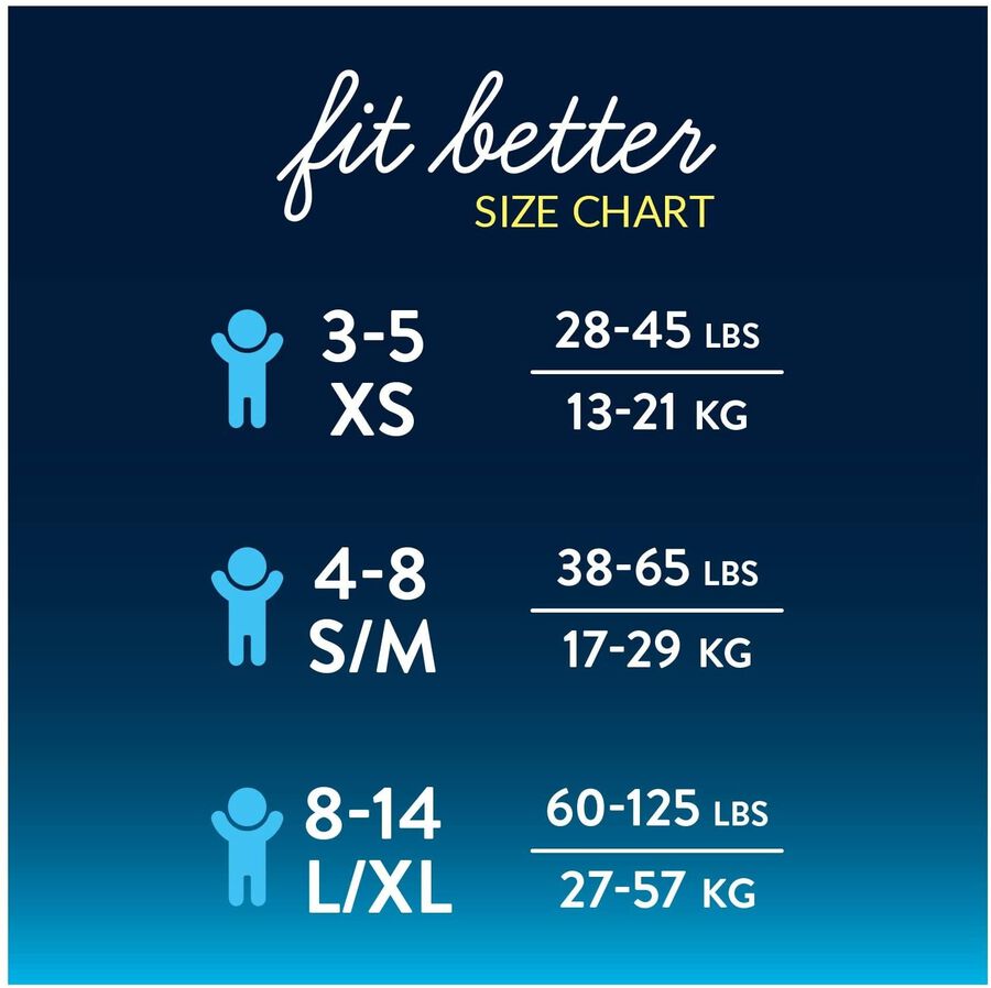 Goodnites Boys' Nighttime Bedwetting Underwear, Size S/M (43-68 lbs), 44 ct., , large image number 2