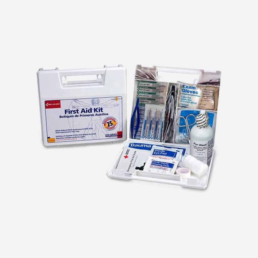 First Aid Only 25 Person First Aid Kit, 110 pcs, , large image number 2