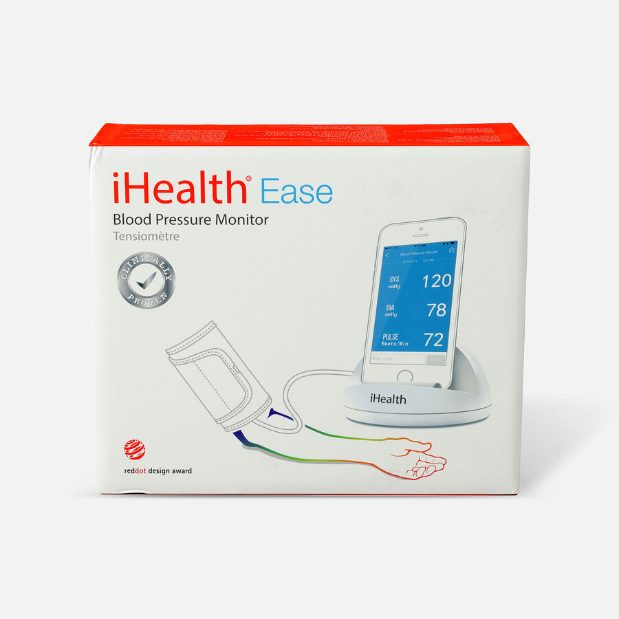 iHealth Ease Blood Pressure Monitor, X-Large Cuff, , large image number 1