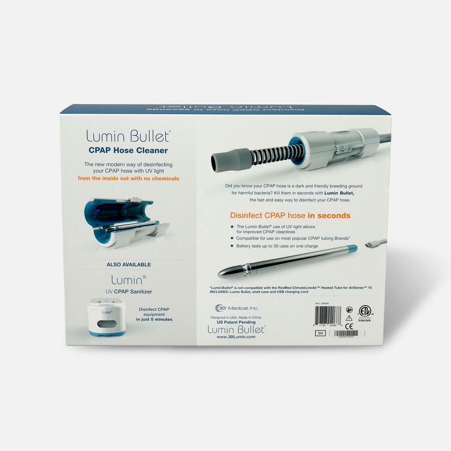Lumin Bullet CPAP Tubing UV Sanitizer, , large image number 1