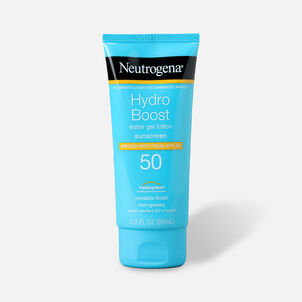 Neutrogena Hydro Boost Water Gel Non-Greasy Sunscreen Lotion, 3 fl oz.