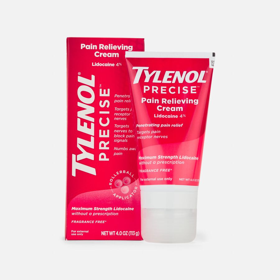 Tylenol Precise Cooling Pain Relief Cream, 4 oz, , large image number 0