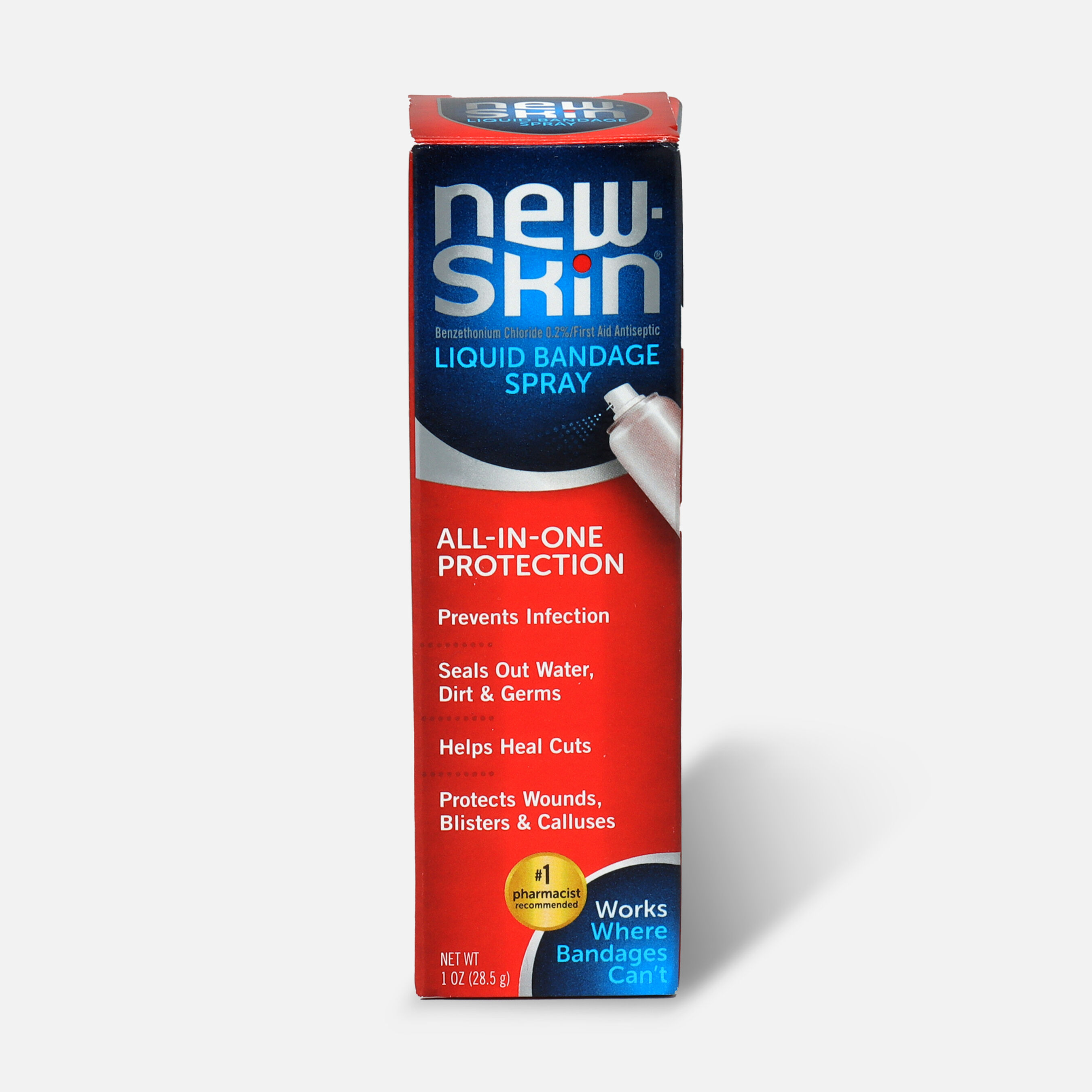 NewSkin Antiseptic Liquid Bandage Spray, 1 fl oz