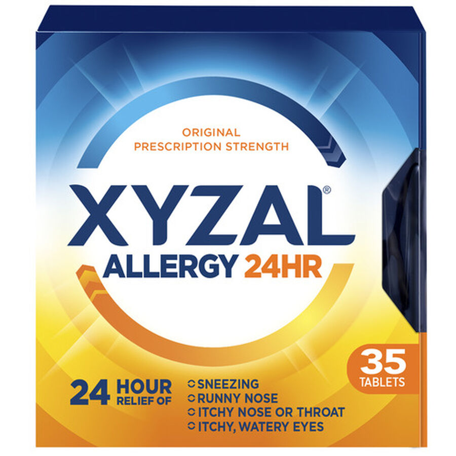 Xyzal Allergy 24 HR Tablets, 35 ct., , large image number 0