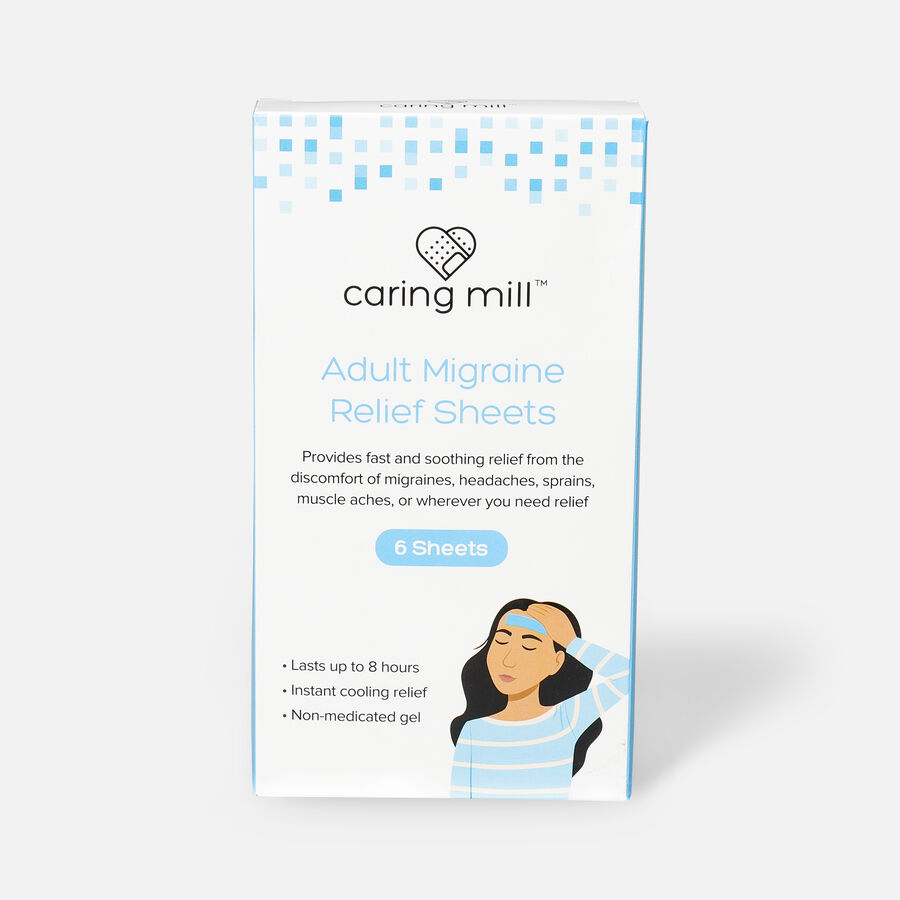 Caring Mill® Adult Migraine Relief Sheets, , large image number 0