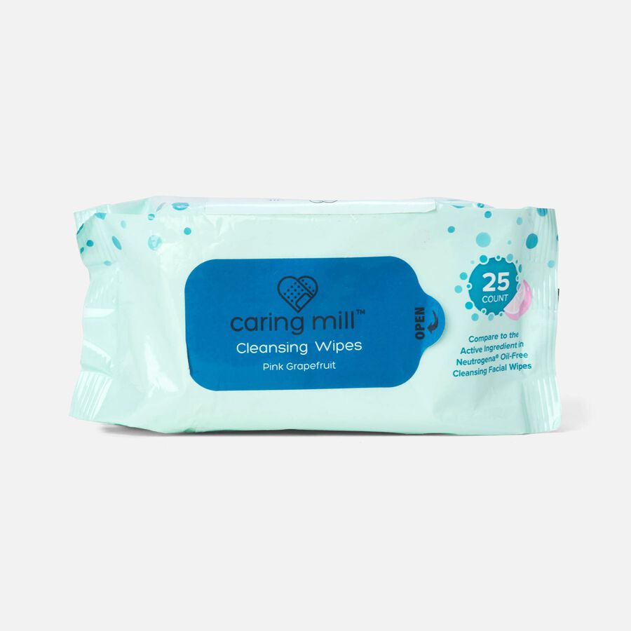 Caring Mill™ Acne Treatment Facial Cleansing Wipes, 25 ct. (2-Pack), , large image number 2