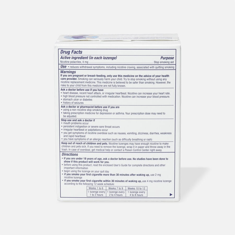 Nicorette Nicotine Mini Lozenges, Mint, 4mg, 81 ct., , large image number 1