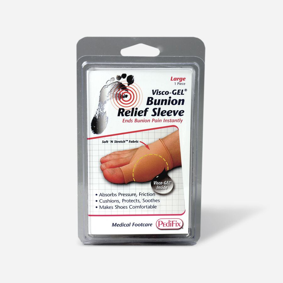 Pedifix Visco-GEL Bunion Relief Sleeve, , large image number 0