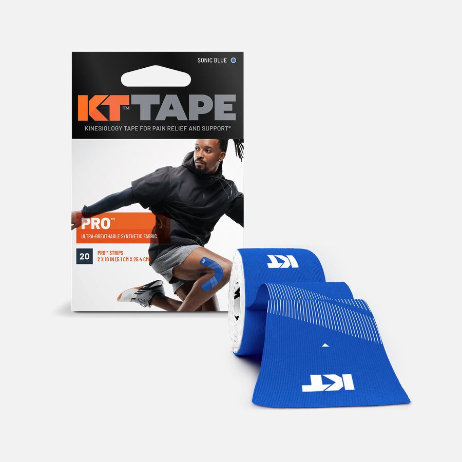 KT Tape Pro Synthetic Tape - Sonic Blue, 20 ct., , large image number 0