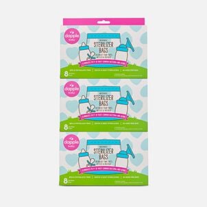 Dapple Baby Microwave Sterilizer Bags, 8 ct. (3-Pack)