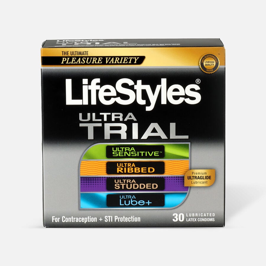 LifeStyles Ultra Latex Condom Trial Pack, 30 ct., , large image number 0