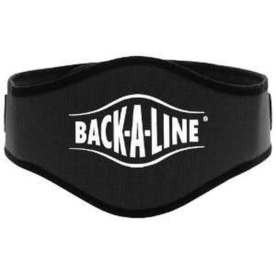 Back-A-Line Back Support with Lumbar Pad, Black, , large image number 2