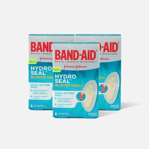 Band-Aid Hydro Seal Adhesive Bandages for Heel Blisters, 6 ct. (3-Pack)