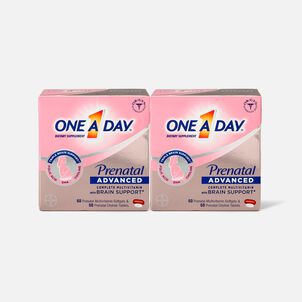 One A Day Women's Prenatal Advanced Vitamins, 60+60 ct. (2-Pack)